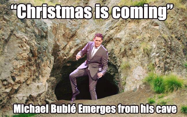 buble out the cave for x'mas